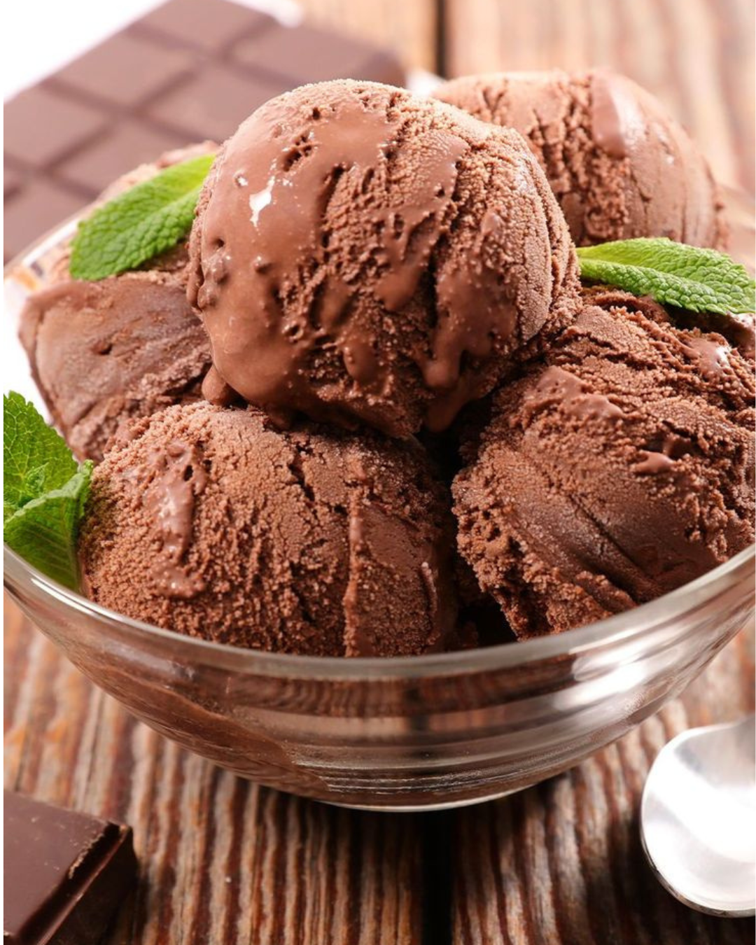 Glace maison, résultat crémeux
