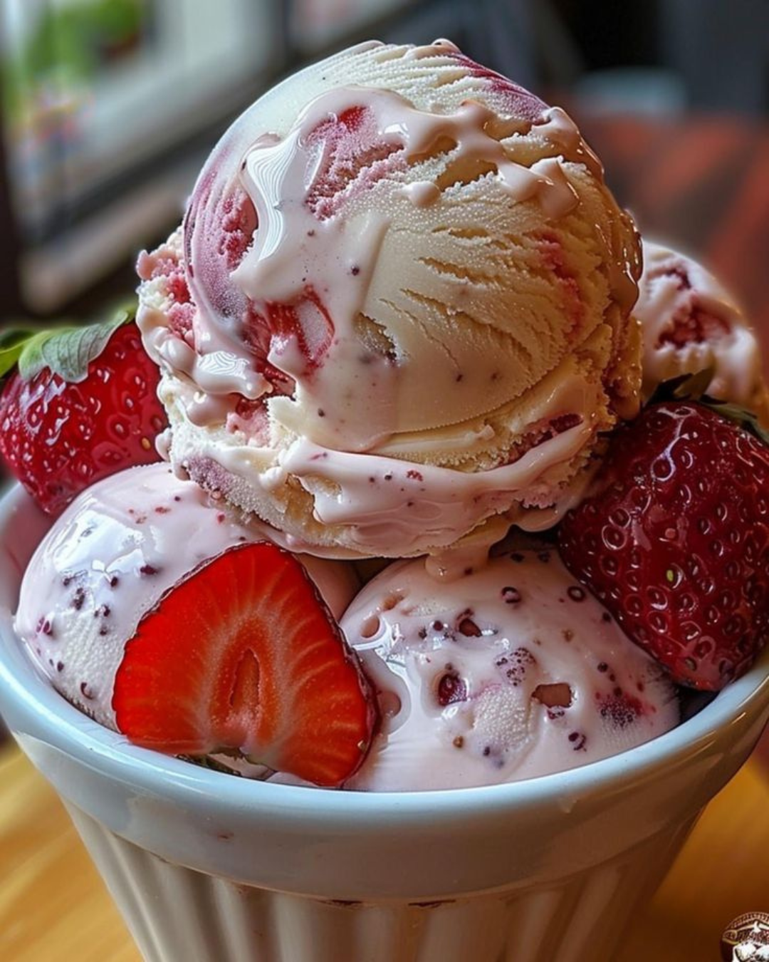 Glace maison