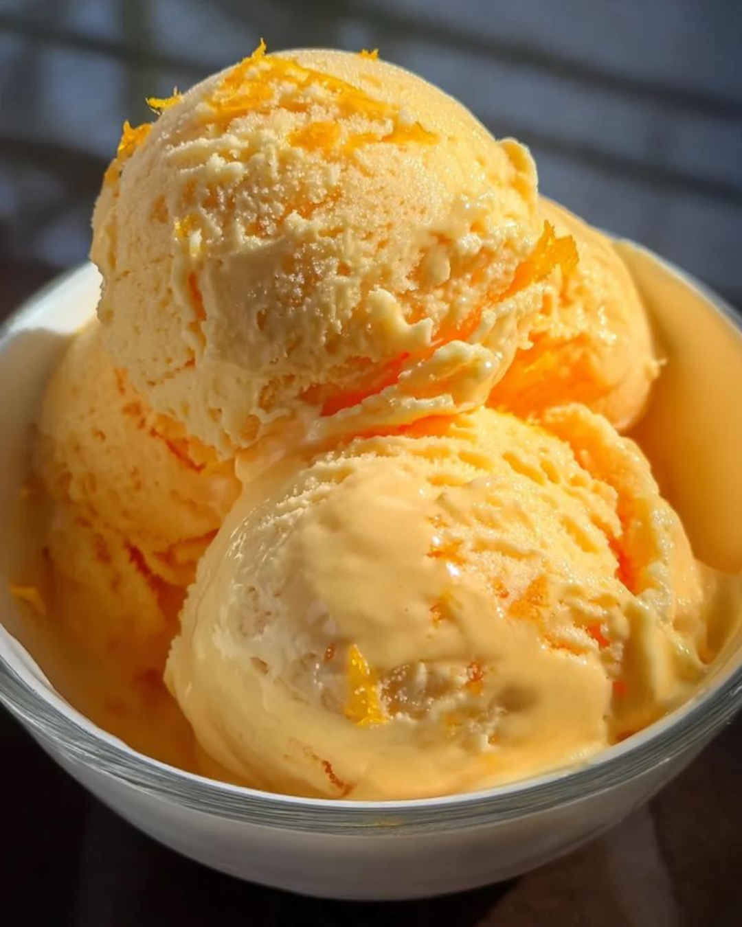 Glace maison