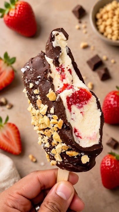 Glace maison, résultat crémeux