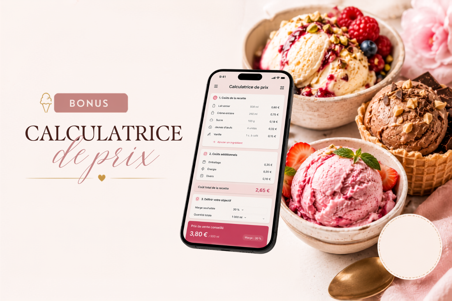 Calculatrice de prix