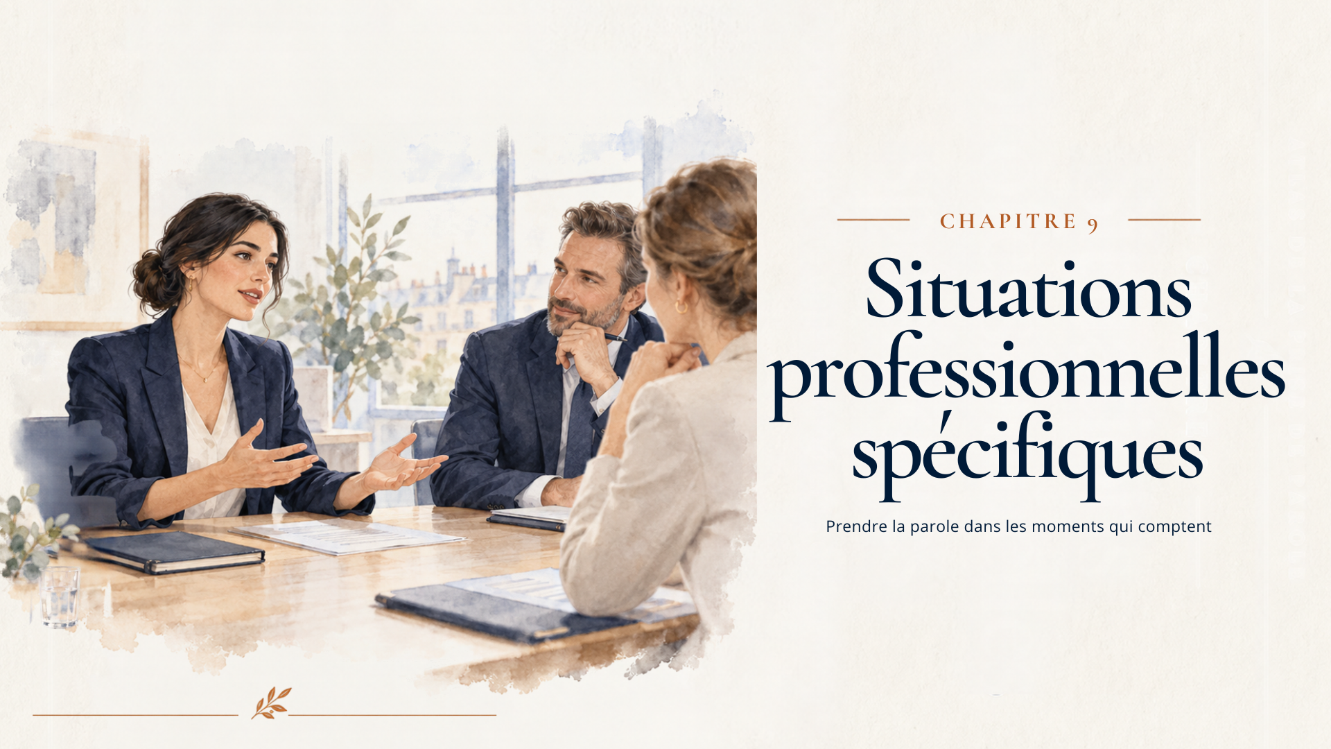 Situations professionnelles spécifiques