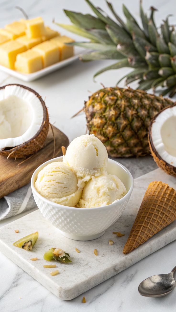 Helados tropicales