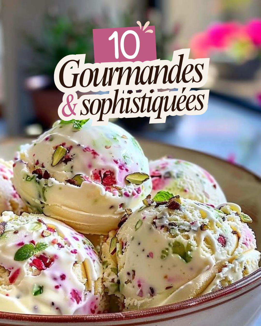 Glaces gourmandes