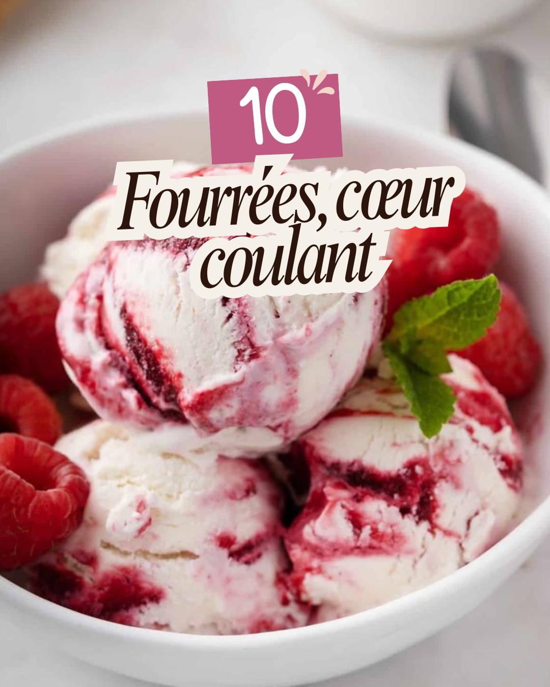 Glaces fourrées