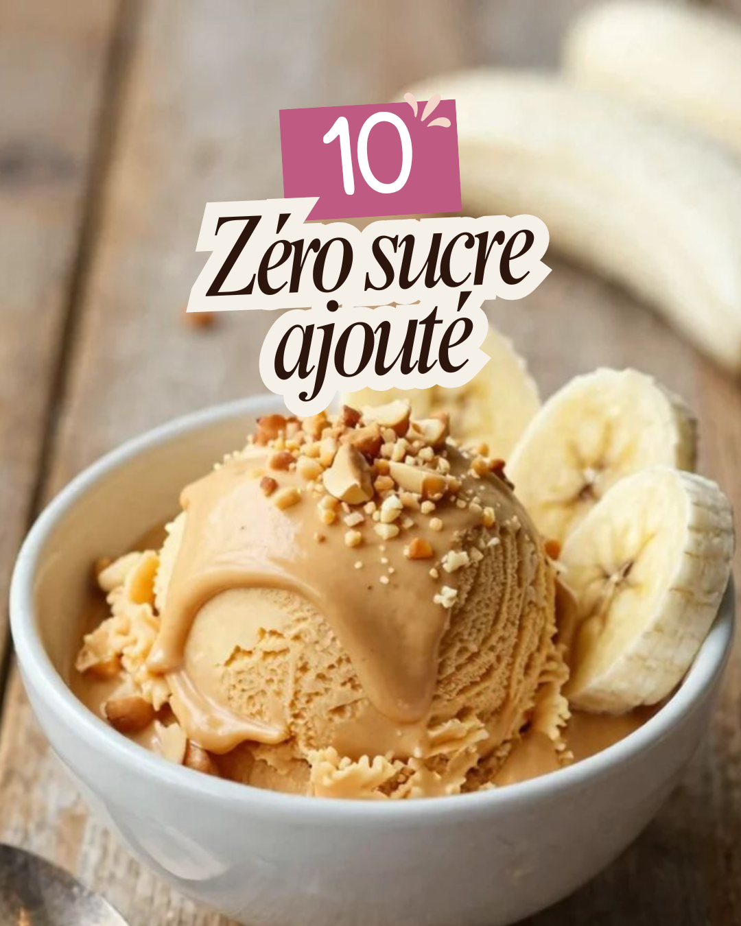 Glaces zéro sucre ajouté